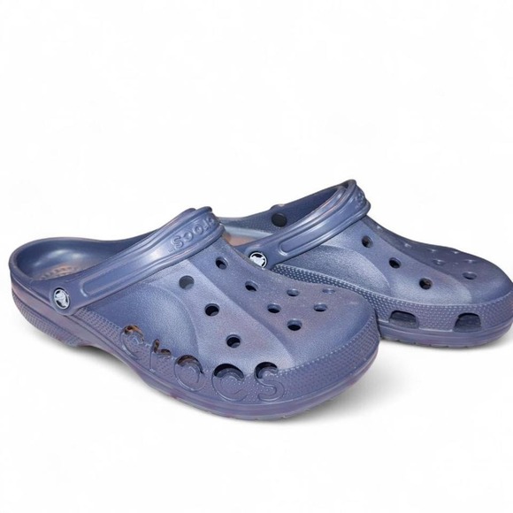 CROCS Shoes - Crocs Mens‎ Navy Blue Size 11 Like New